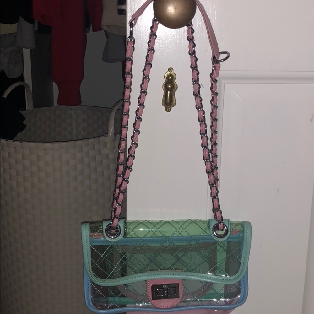 PVC crossbody